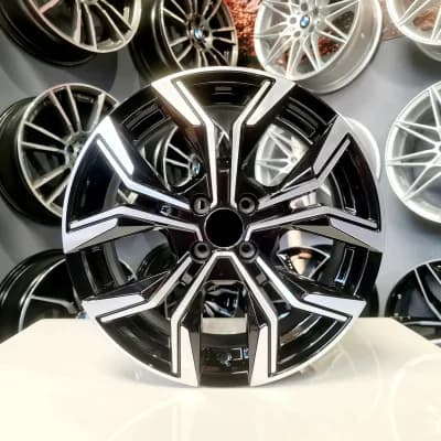 Elite Wheels EJ-12 VIGOR 6X15 4X108 ET 25 CB 65.1 BLACK POLISHED