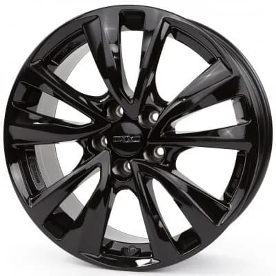 Oxxo 6,5x16 Oberon5 5x108 50 Black 63.4 könnyűfém keréktárcsa - Oxxo alufelni