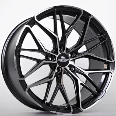 Forzza Wheels Stone 10X20 5X120 ET40 74,1 Black Magic Face Polished