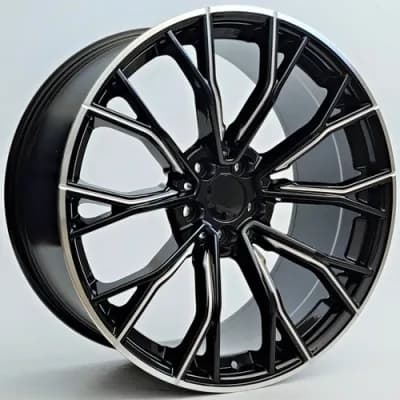 Forzza Replica Omni 8,5X19 5X112 ET23 66,56 Black Milling