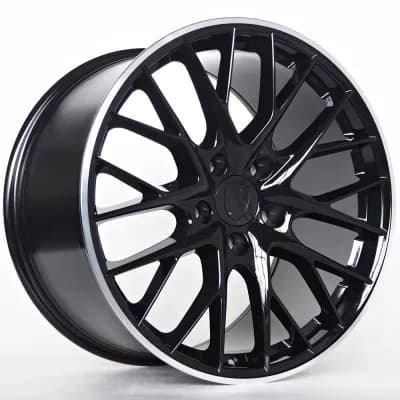 Forzza Replica Mason 11,5X20 5X130 ET69 71,6 Black Lip Polished