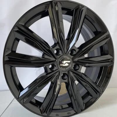 Silverline 7,0x17 Akron 5x112 40 Black 57.1 könnyűfém kerékt.