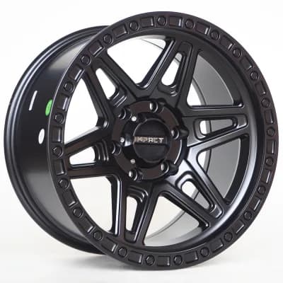 Forzza Replica OF5 (4x4) 9X17 6X139,7 ET-12 106,1 Satin Black