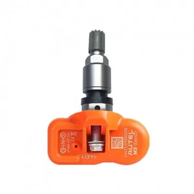 TPMS AUTEL 433MHz univerzális keréknyomás érzékelő szenzor, GRAFIT színű fémszelepes.